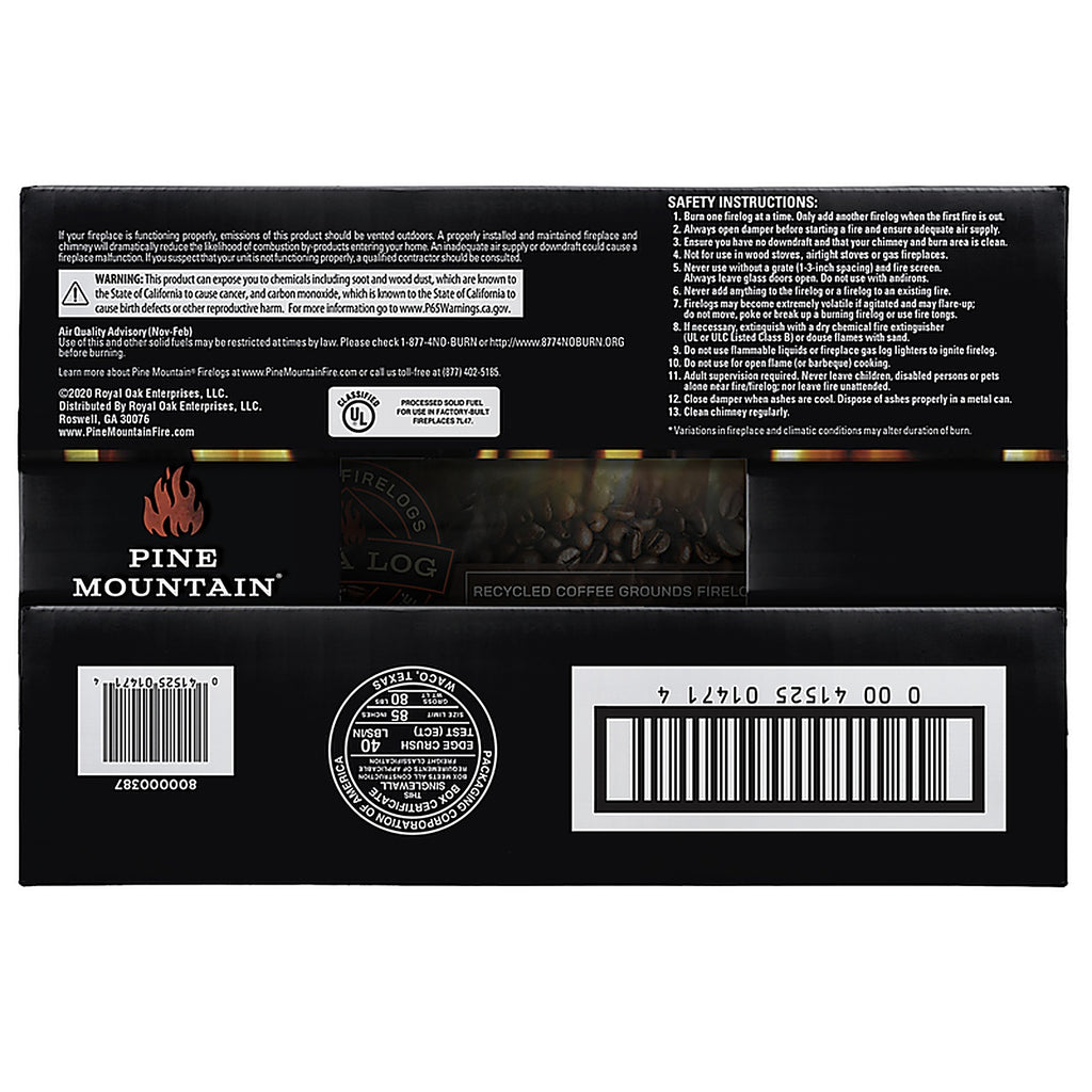 Royal Oak 502-159-806 Pine Mountain Fire Log 4/Pack