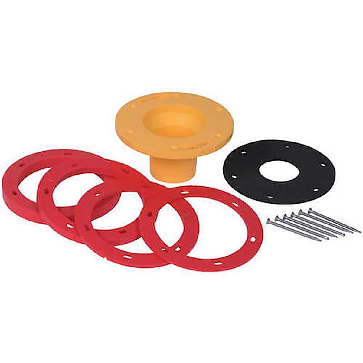Oatey 43400 Set-Rite Toilet Flange Extender Kit Red