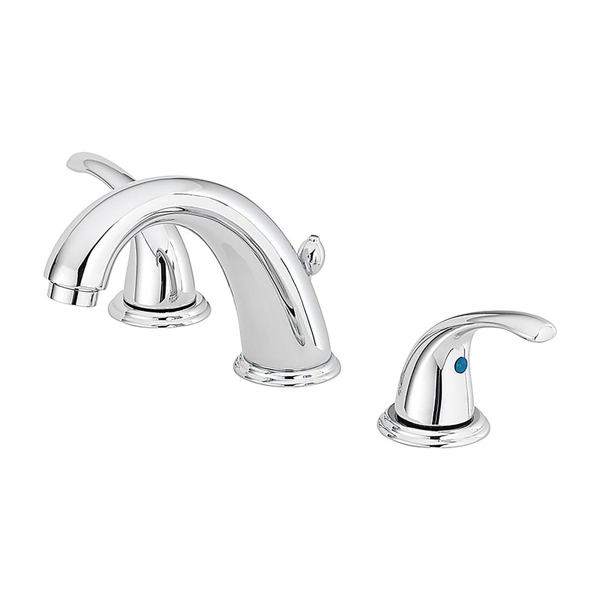 OakBrook 67364W-6101 Coastal Chrome Widespread Lavatory Pop-Up Faucet 8 in.