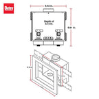 Oatey 38530 Washing Machine Outlet Box
