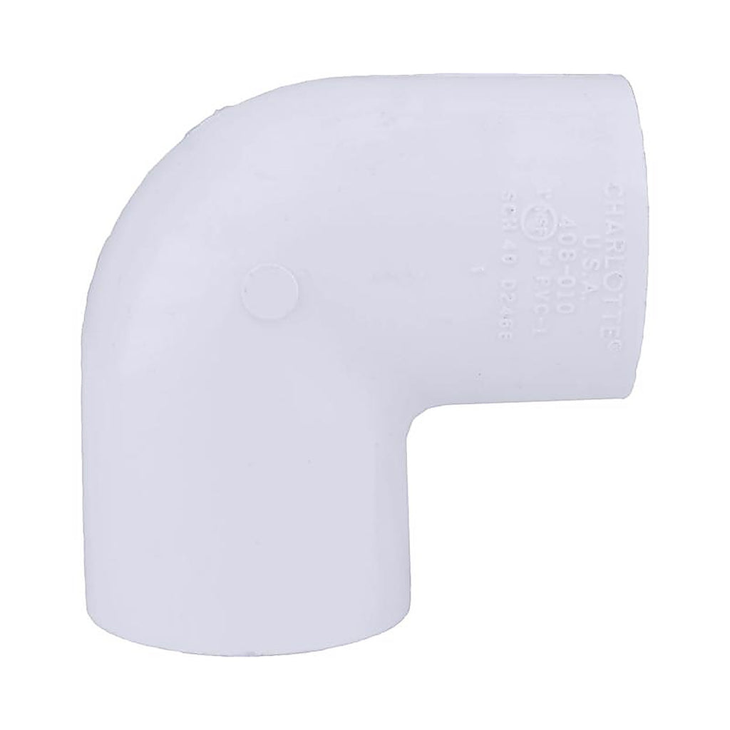 Charlotte Pipe PVC 02302 1000 Schedule 40 1 in. FPT x 1 in. Dia. FPT PVC Elbow