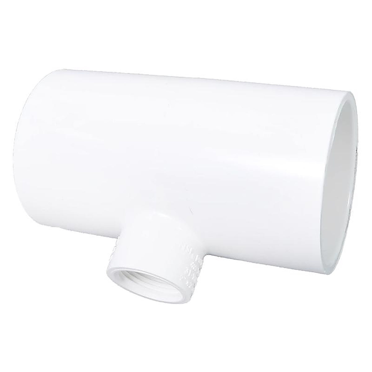 Charlotte Pipe PVC 02401 5000 Schedule 40 3/4 in. Slip x 2 in. Dia. Slip PVC Reducing Tee