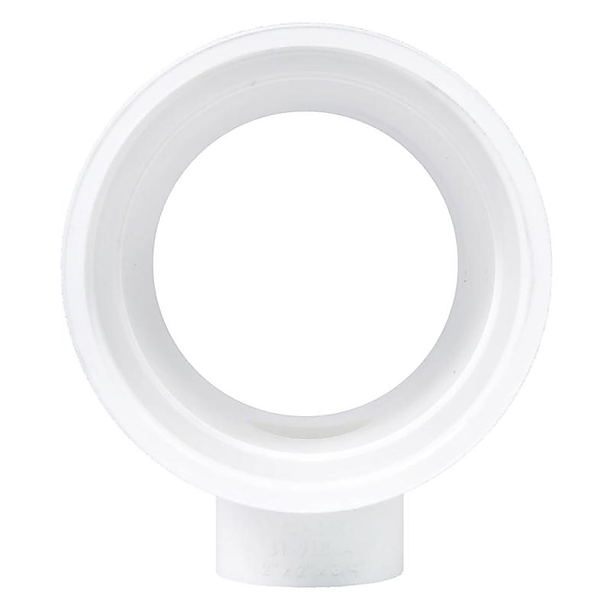 Charlotte Pipe PVC 02401 5000 Schedule 40 3/4 in. Slip x 2 in. Dia. Slip PVC Reducing Tee