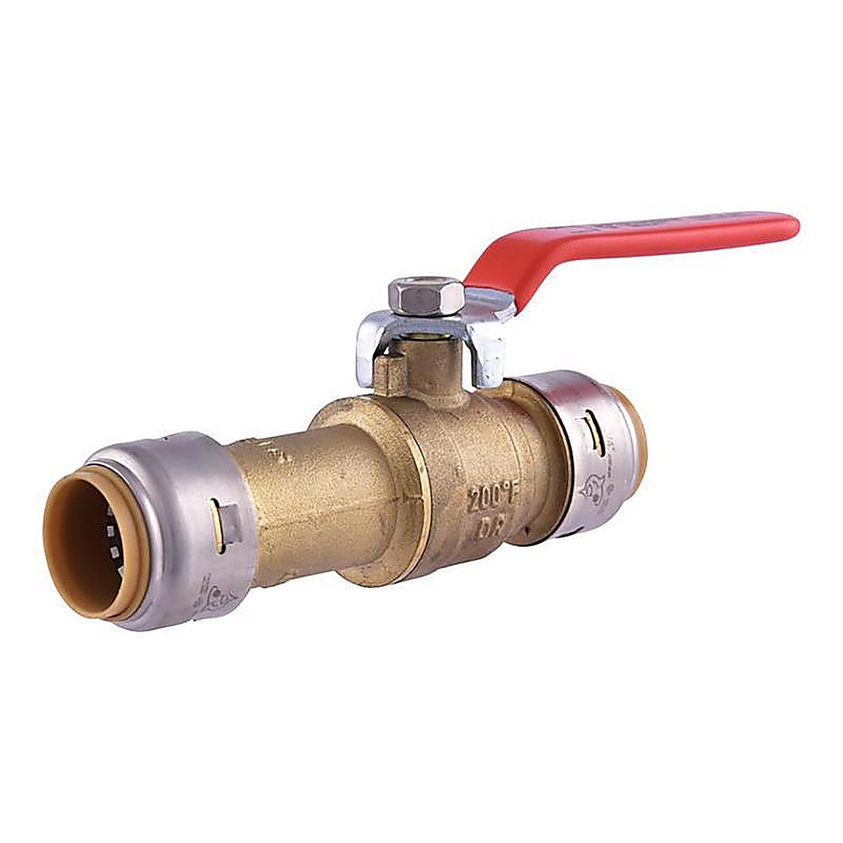 Sharkbite 24736LF 3/4 in. Brass Push Fit Ball Valve