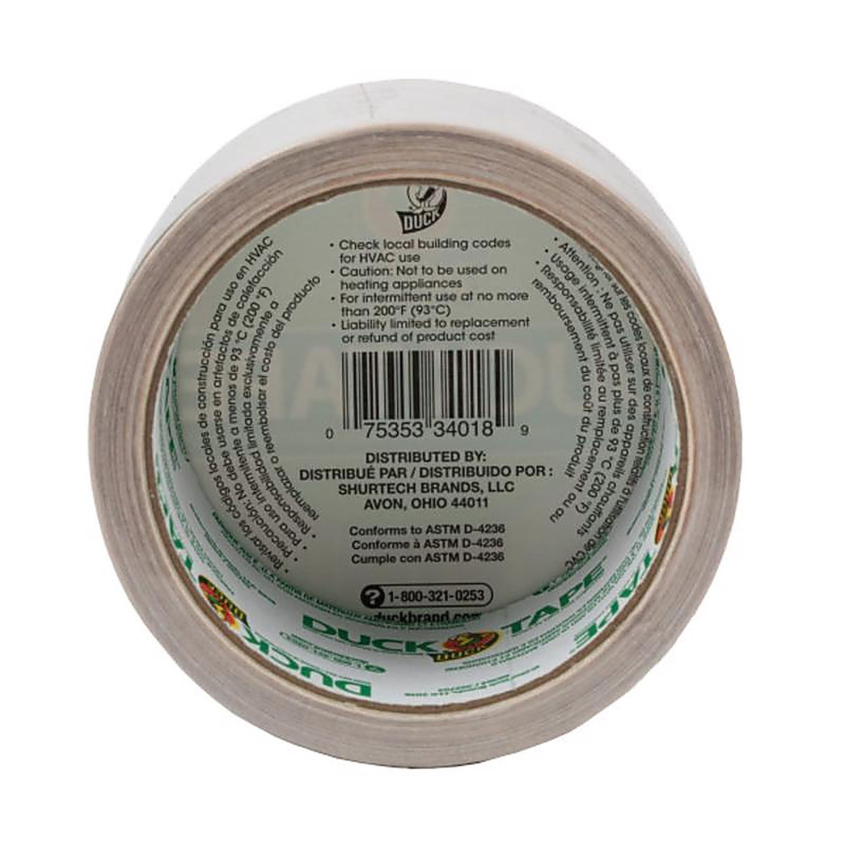 Shurtape 283051 Duck 1.88 in. W x 10 yd. L Brown Woodgrain Duct Tape