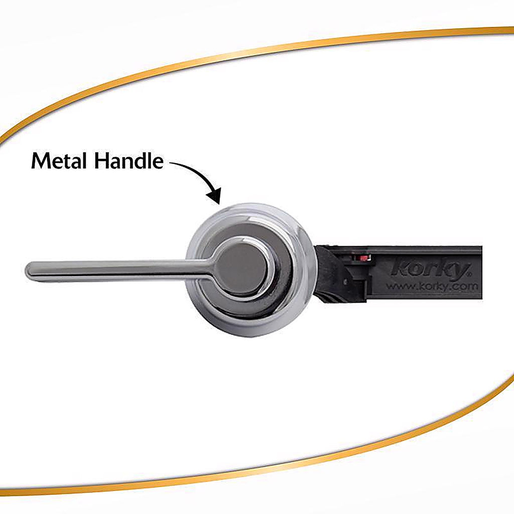 Korky 6050BP StrongARM Classic Style, Chrome Tank Lever