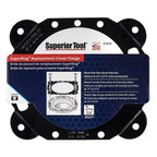 Superior Tool 21015 SuperRing Coated Steel Closet Flange
