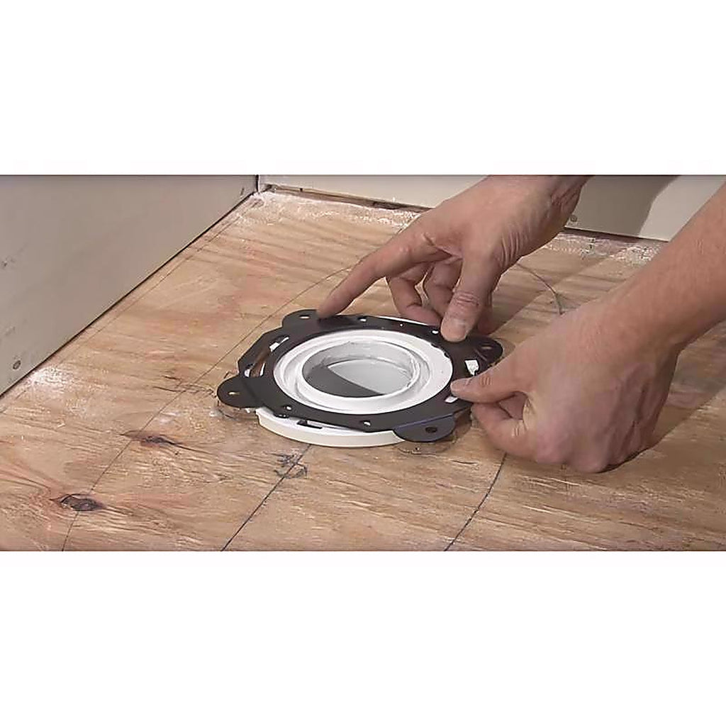 Superior Tool 21015 SuperRing Coated Steel Closet Flange