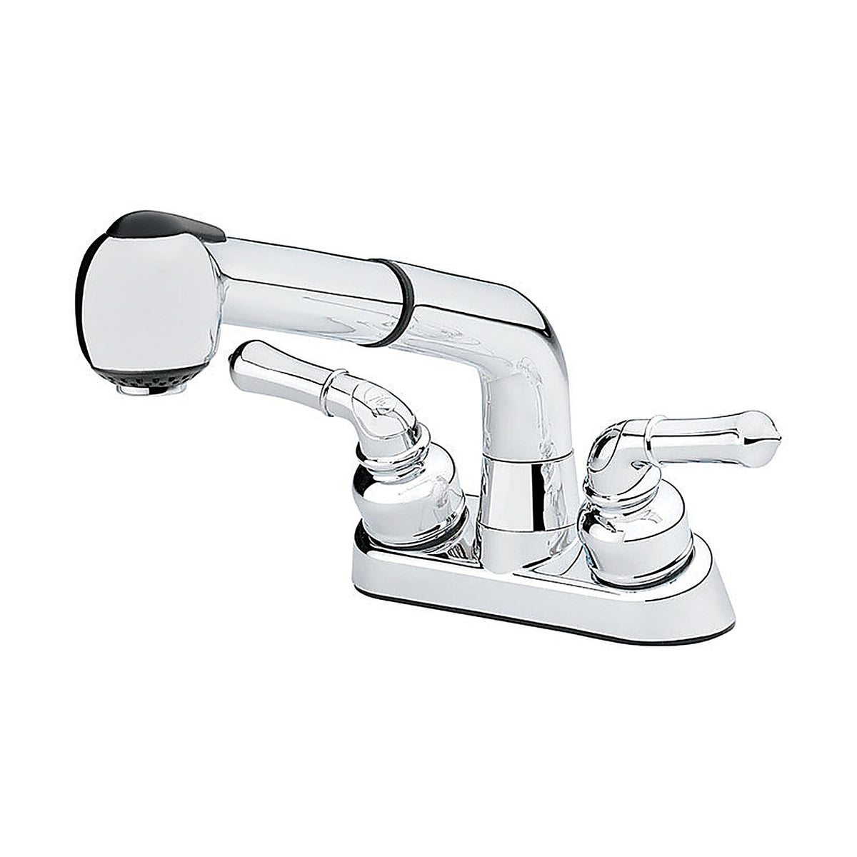 Homewerks 3311-U525 Two Handle Chrome Pull Out Utility Faucet