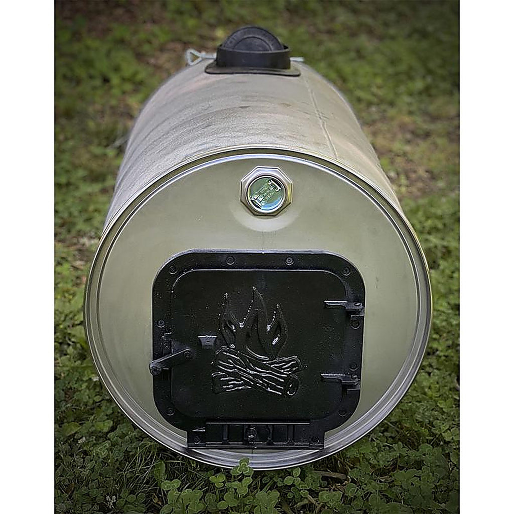 US Stove BSK1000 Iron Elegant Barrel Stove Kit