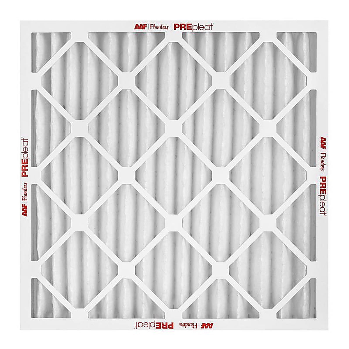 AAF Flanders 80055.01202 20 in. W x 20 in. H x 1 in. D Polyester Synthetic 8 MERV Pleated Air Filter