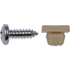 Dorman 785-146 License Plate Fasteners- 1/4 In. x 3/4 In.