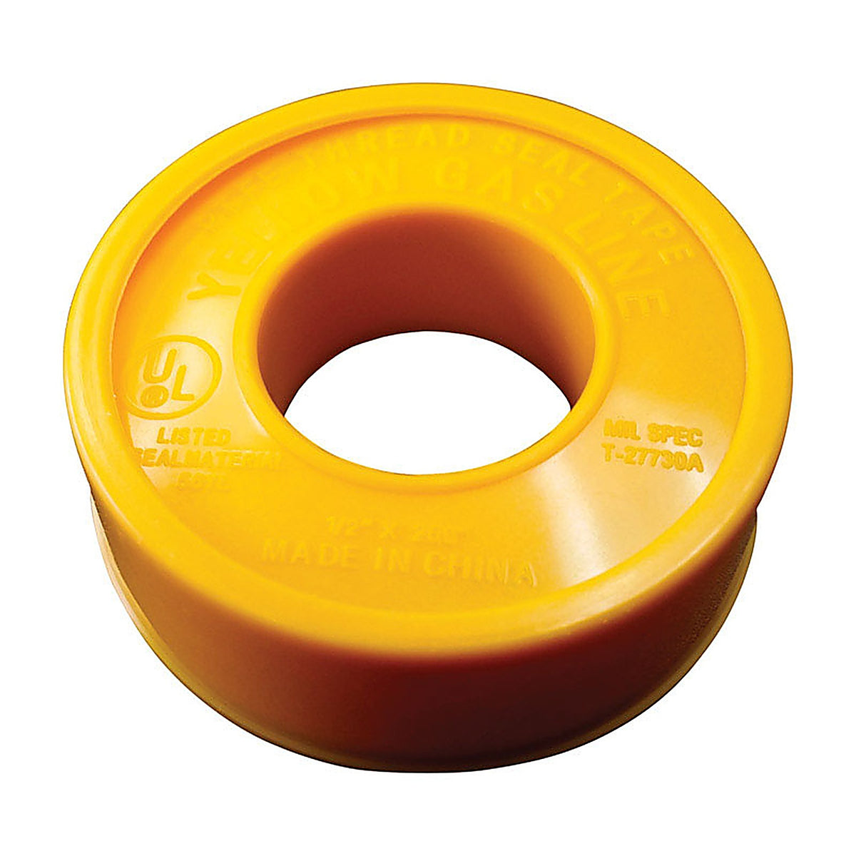 AA Thread Seal Tape 1643031 Yellow 260 in. L x 1/2 in. W Thread Seal Tape 0.1 oz.