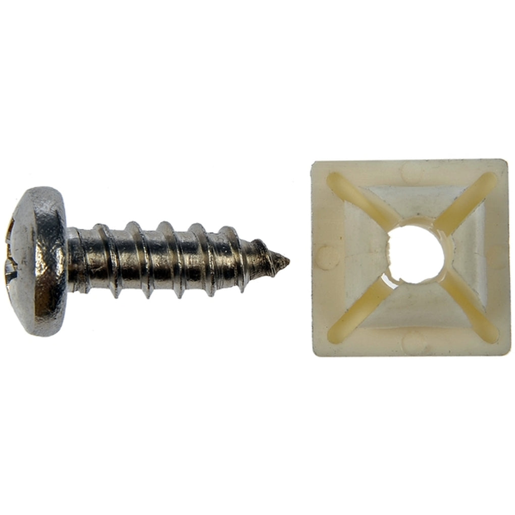 Dorman 785-166 License Plate Fasteners- No. 14 x 3/4 In.