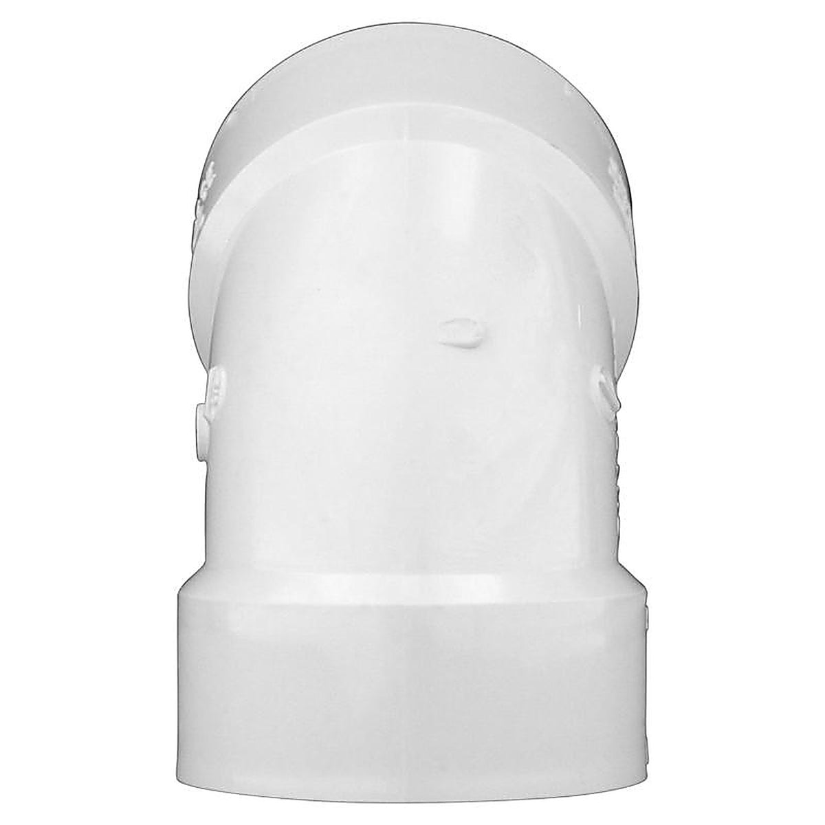 Charlotte Pipe PVC003191200 Schedule 40 4 in. Hub x 4 in. Dia. Hub PVC Elbow