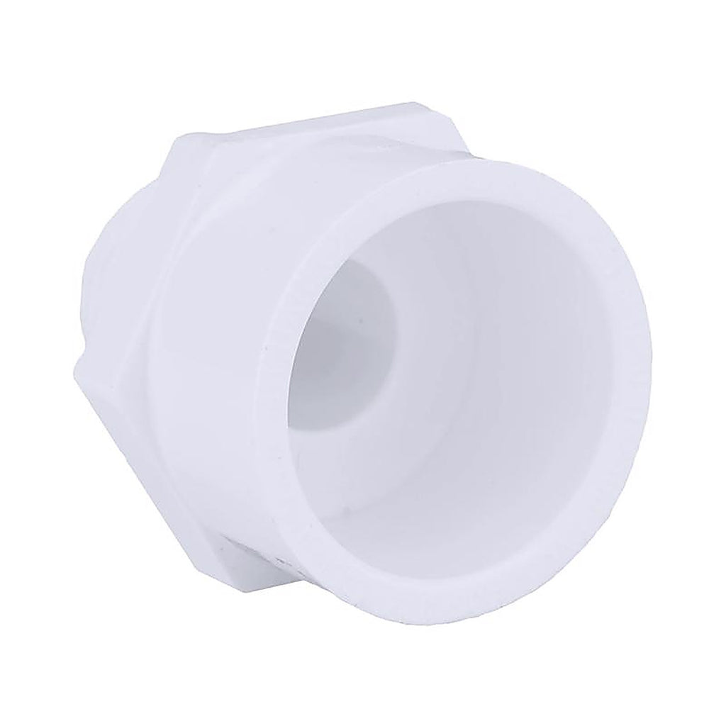 Charlotte Pipe PVC 02110 0500 Schedule 40 1/2 in. MPT x 3/4 in. Dia. Slip PVC Adapter