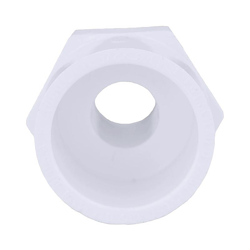Charlotte Pipe PVC 02110 0500 Schedule 40 1/2 in. MPT x 3/4 in. Dia. Slip PVC Adapter
