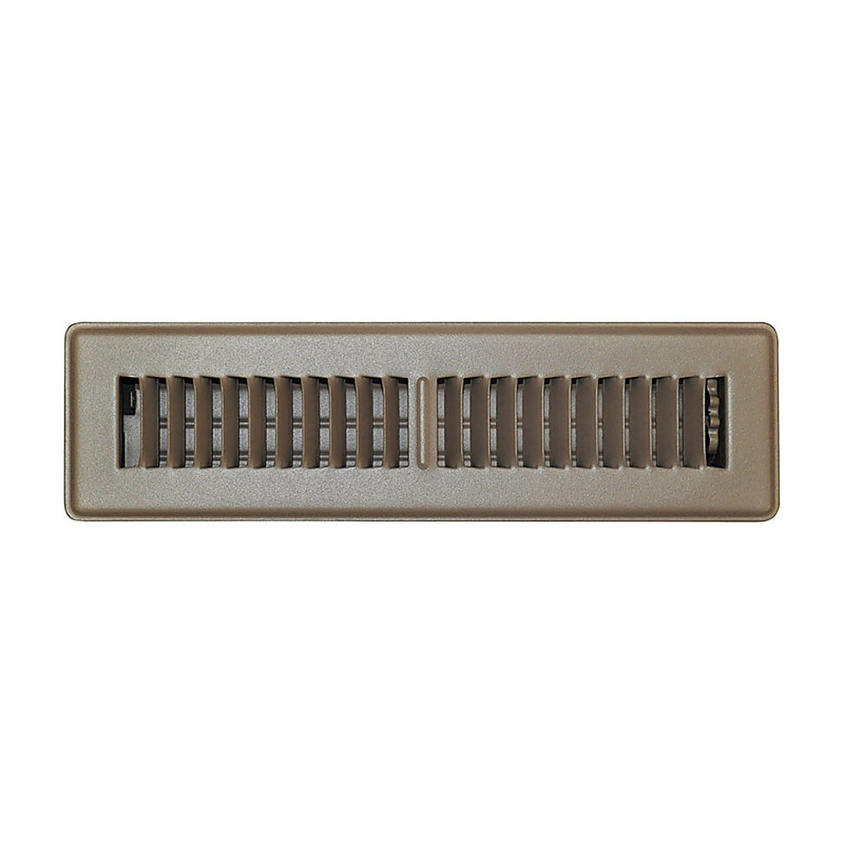 Tru Aire C150MB 02X14 2 in. H x 14 in. W 2-Way Powder Coat Brown Steel Floor Register