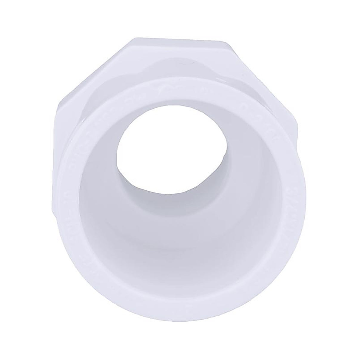 Charlotte Pipe PVC 02101 3400 Schedule 40 3/4 in. Slip x 1/2 in. Dia. FPT PVC Adapter