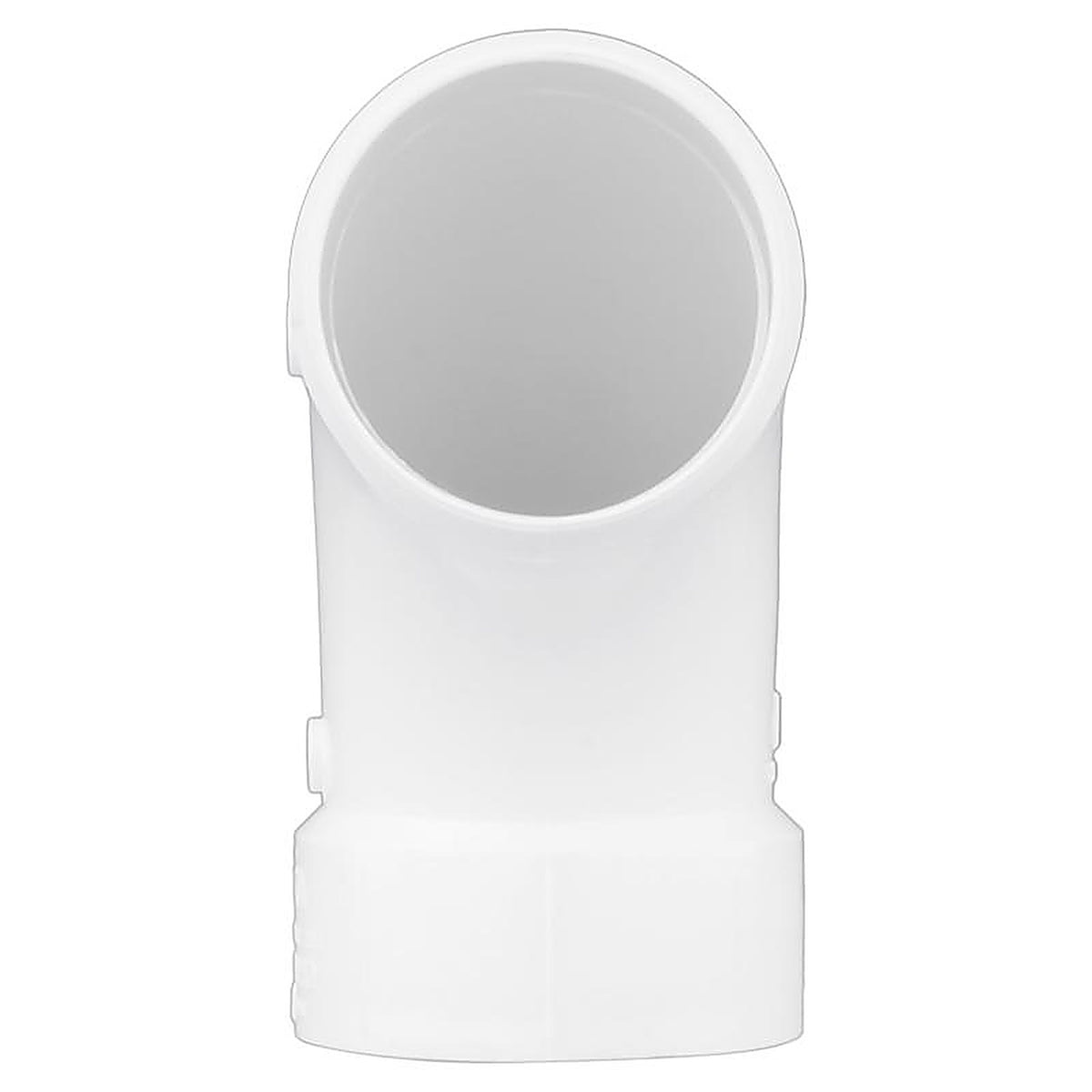 Charlotte Pipe PVC 00309 1000 Schedule 40 3 in. Spigot x 3 in. Dia. Hub PVC 90 Degree Elbow
