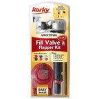 Korky 818MP Korky QuietFILL Platinum Fill Valve And Flapper Kit