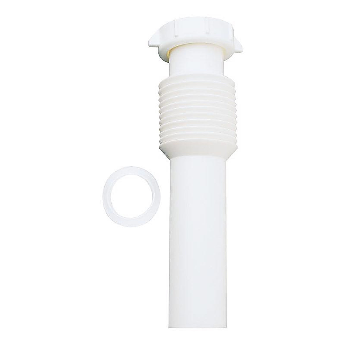 Plumb Pak PP812-1 Flex N Fix 1-1/2 in. Dia. x 12 in. L Plastic Tailpiece