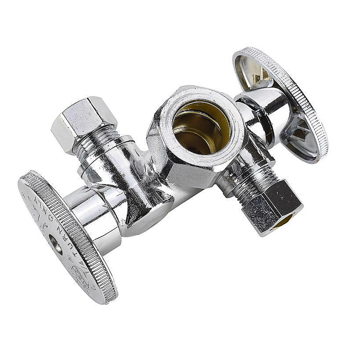Keeney K2903DHLF 1/2 in. CTS x 3/8 in. Brass Shut-Off Valve