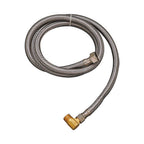 Plumb Pak PP23836 1/2 in. FIP x 3/8 in. Dia. MIP 48 in. Stainless Steel Dishwasher Supply Line