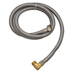 Plumb Pak PP23836 1/2 in. FIP x 3/8 in. Dia. MIP 48 in. Stainless Steel Dishwasher Supply Line