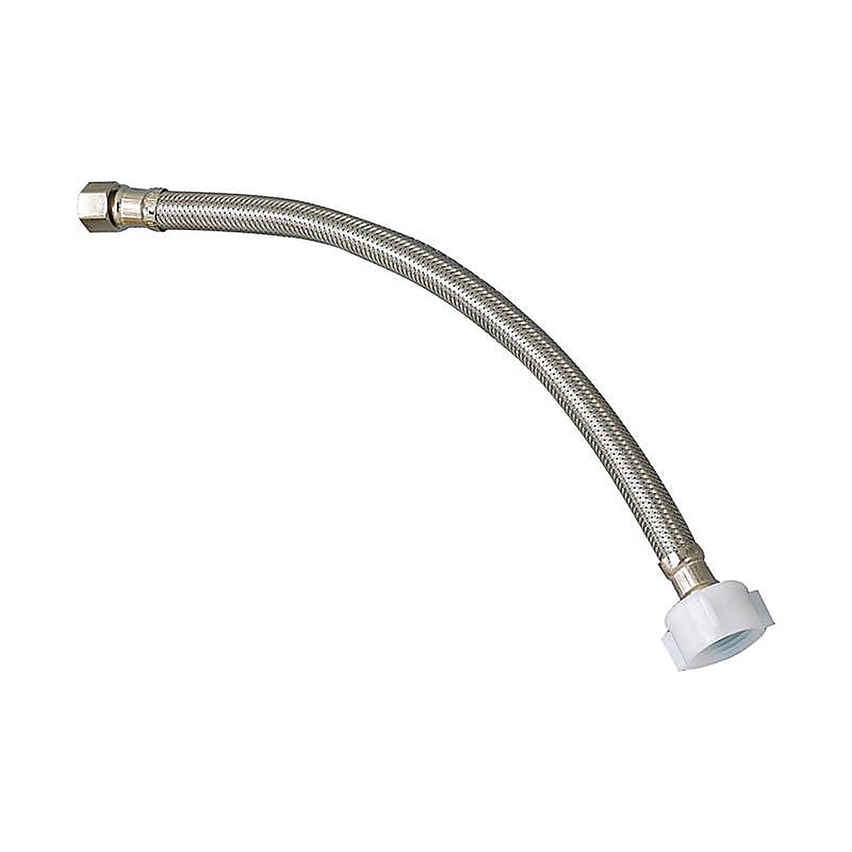 Plumb Pak PP23805 EZ 3/8 in. Compression x Ballcock 7/8 in. 12 in. Stainless Steel Toilet Supply Line