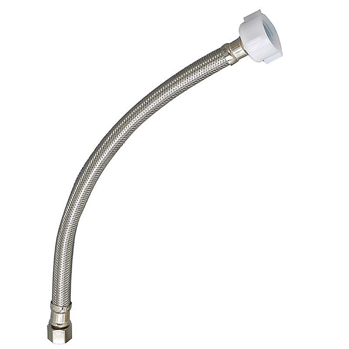 Plumb Pak PP23805 EZ 3/8 in. Compression x Ballcock 7/8 in. 12 in. Stainless Steel Toilet Supply Line