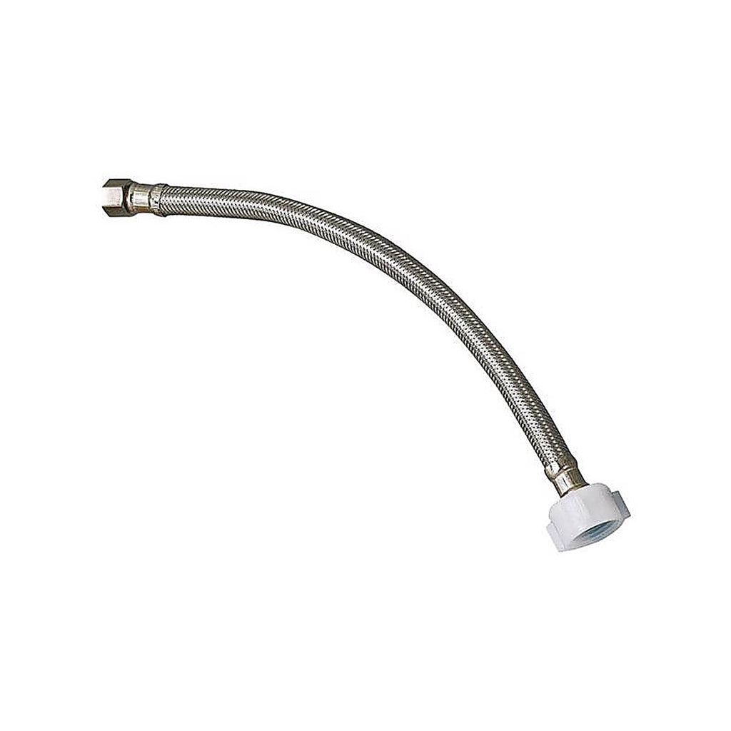 Plumb Pak PP23806 EZ 3/8 in. Compression x Ballcock 7/8 in. 20 in. Stainless Steel Toilet Supply Line