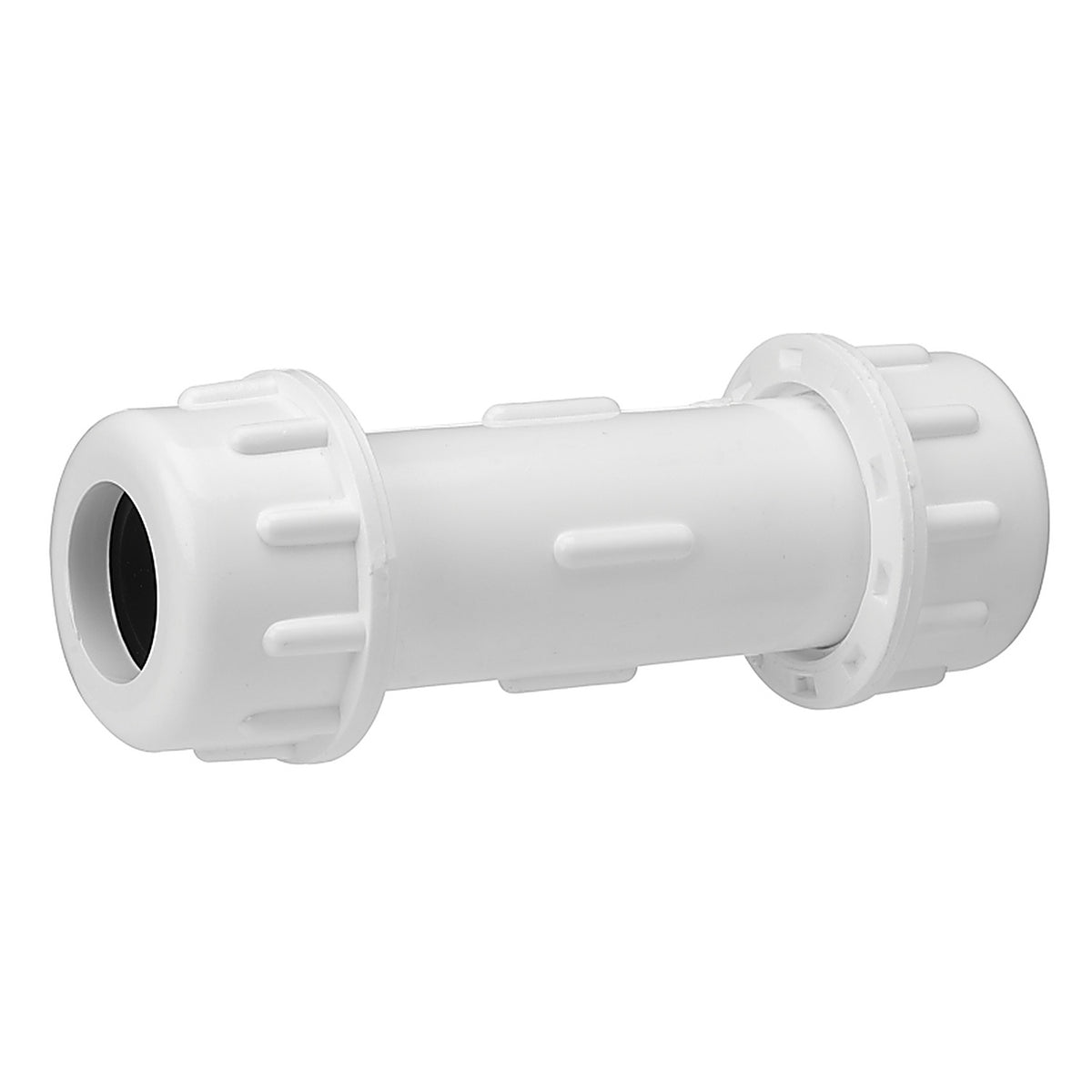 Homewerks 511-43-12-12B Schedule 40 1/2 in. Compression x 1/2 in. Dia. Compression PVC 2 in. Coupling