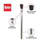 Oatey 30710 6 in. L x 1/2 in. W Acid Flux Brush Horse Hair 3/pc.