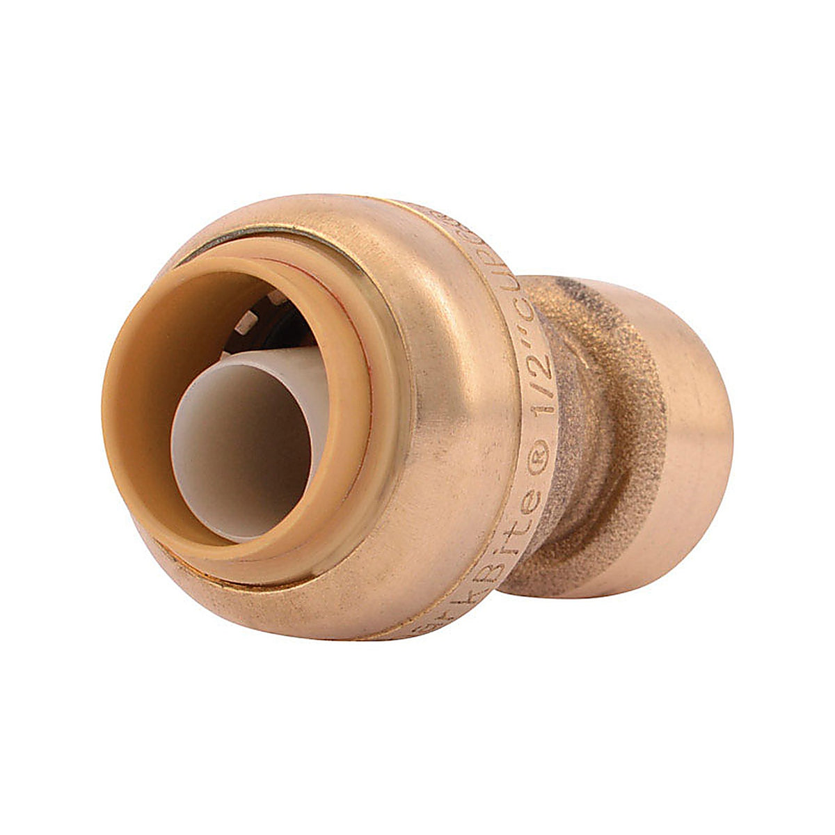 Sharkbite U050LFA Push to Connect 1/4 in. 1/2 in. Dia. Reducing Coupling