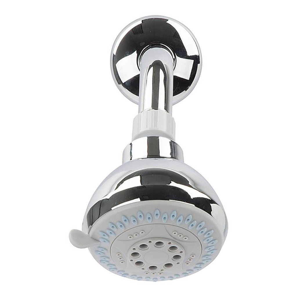 OakBrook 520 A3335CP-WS Chrome PVC 3 settings Wallmount Showerhead 1.8 gal.