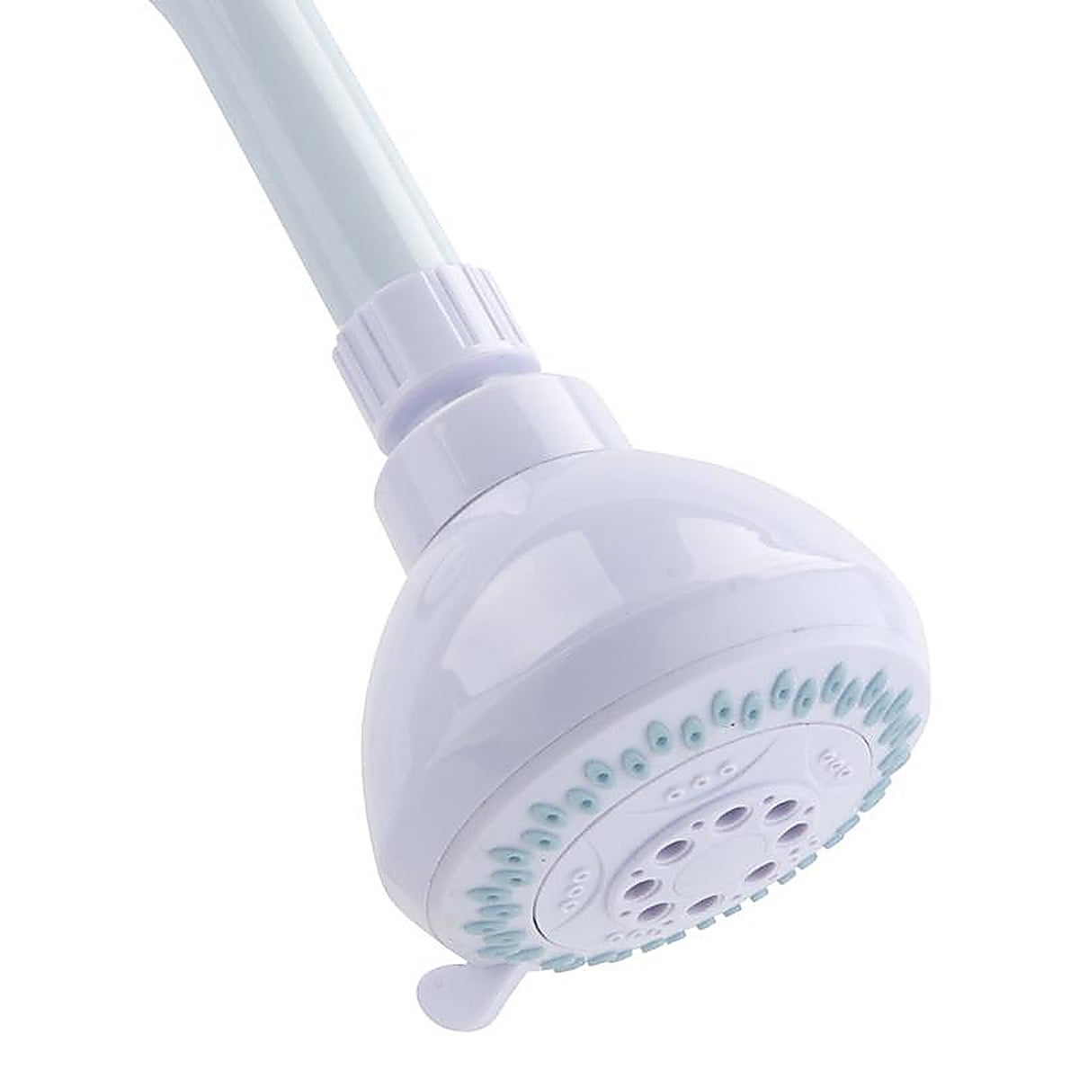 OakBrook 520 A3335WT-WS White PVC 3 settings Wallmount Showerhead 1.8 gal.