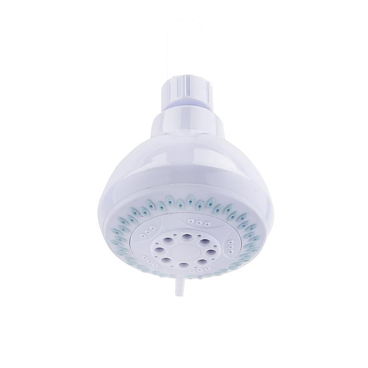 OakBrook 520 A3335WT-WS White PVC 3 settings Wallmount Showerhead 1.8 gal.