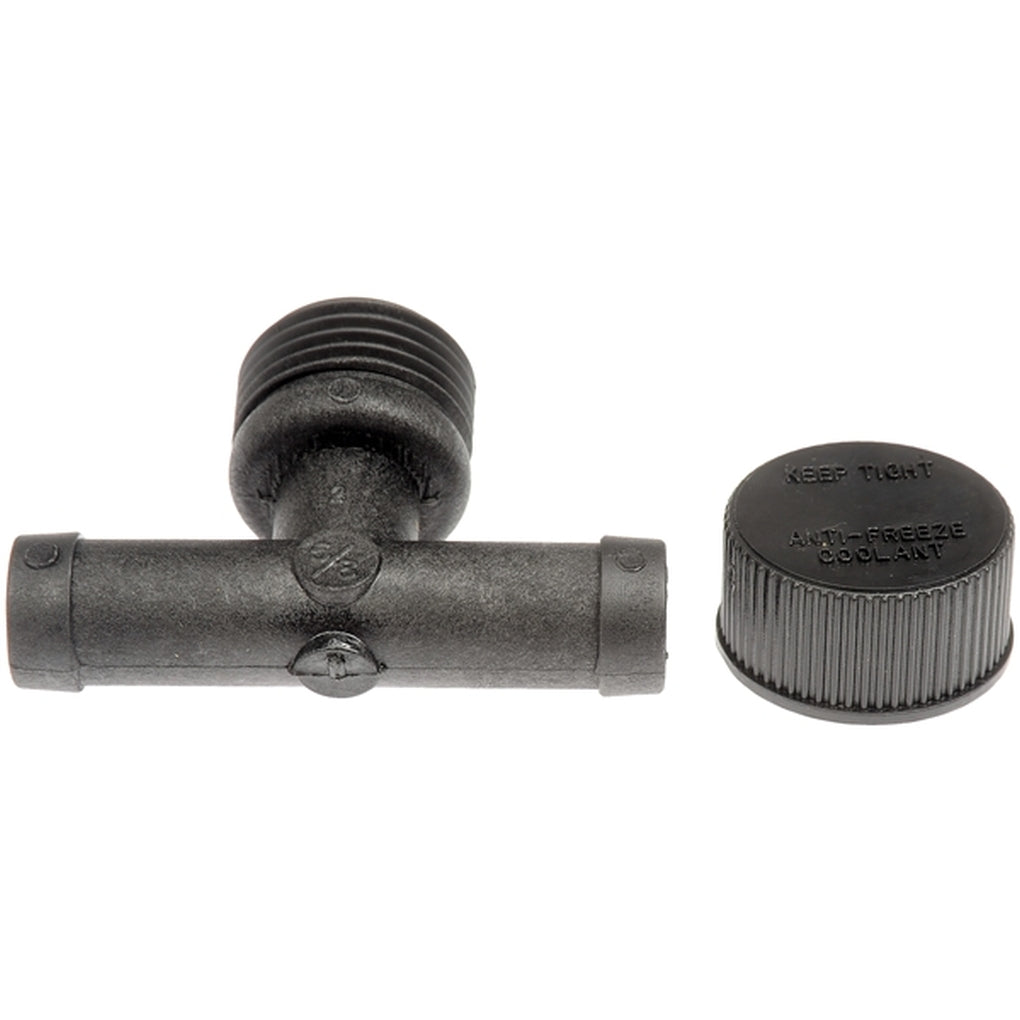 Dorman 47121 5/8 Radiator Flush Tee With Cap