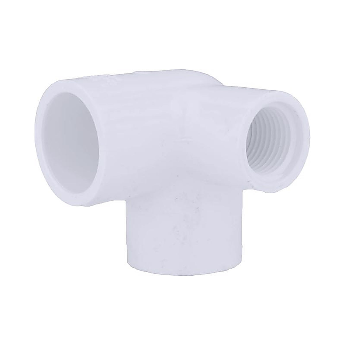 Charlotte Pipe PVC 02520 0600 Schedule 40 1/2 in. Slip x 1/2 in. Dia. Slip PVC Side Outlet Elbow