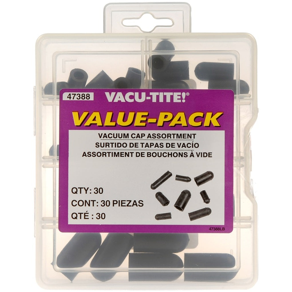 Dorman 47388 30 Piece Vacuum Cap Assortment Value Pack