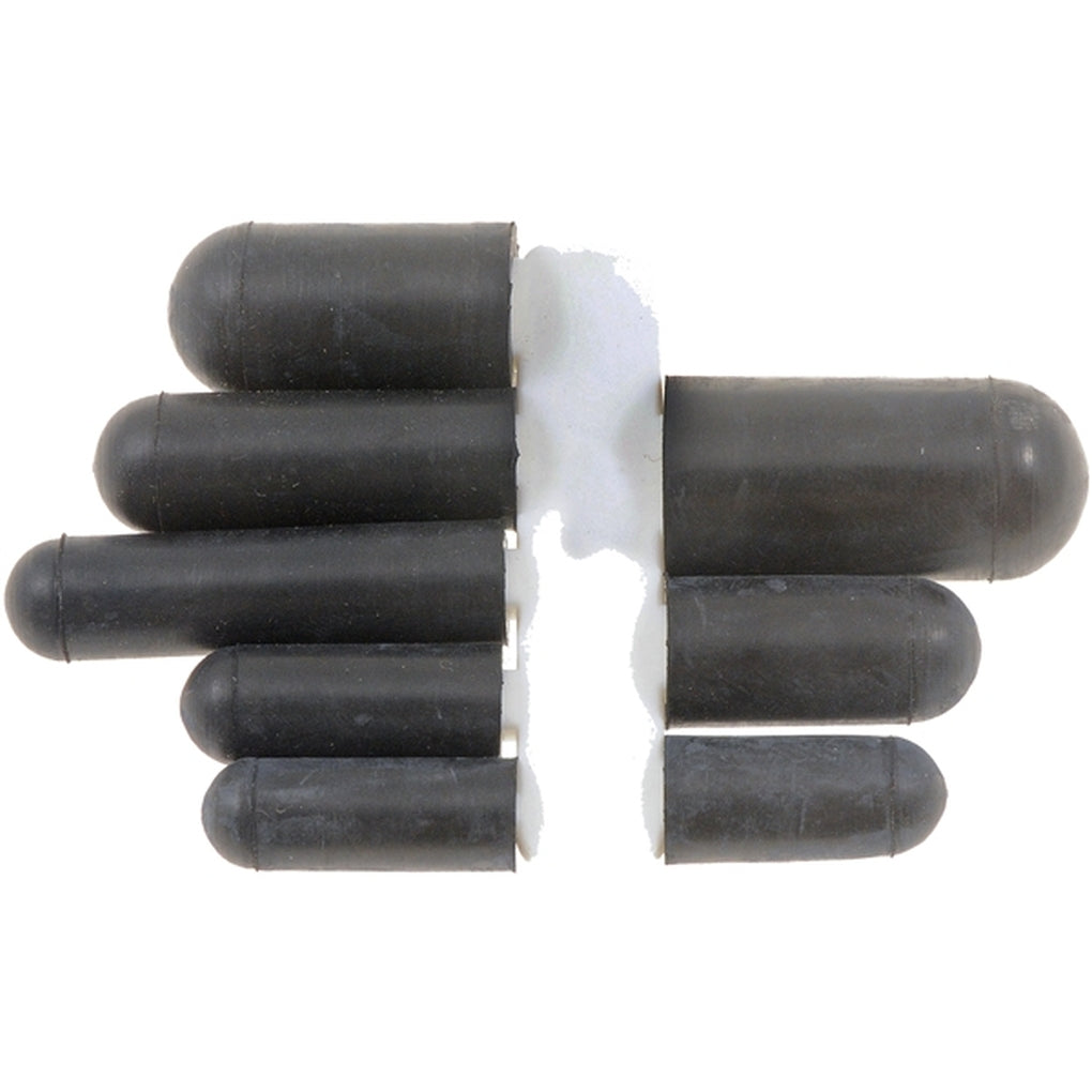 Dorman 41050 Black Rubber Vacuum Cap Assortment