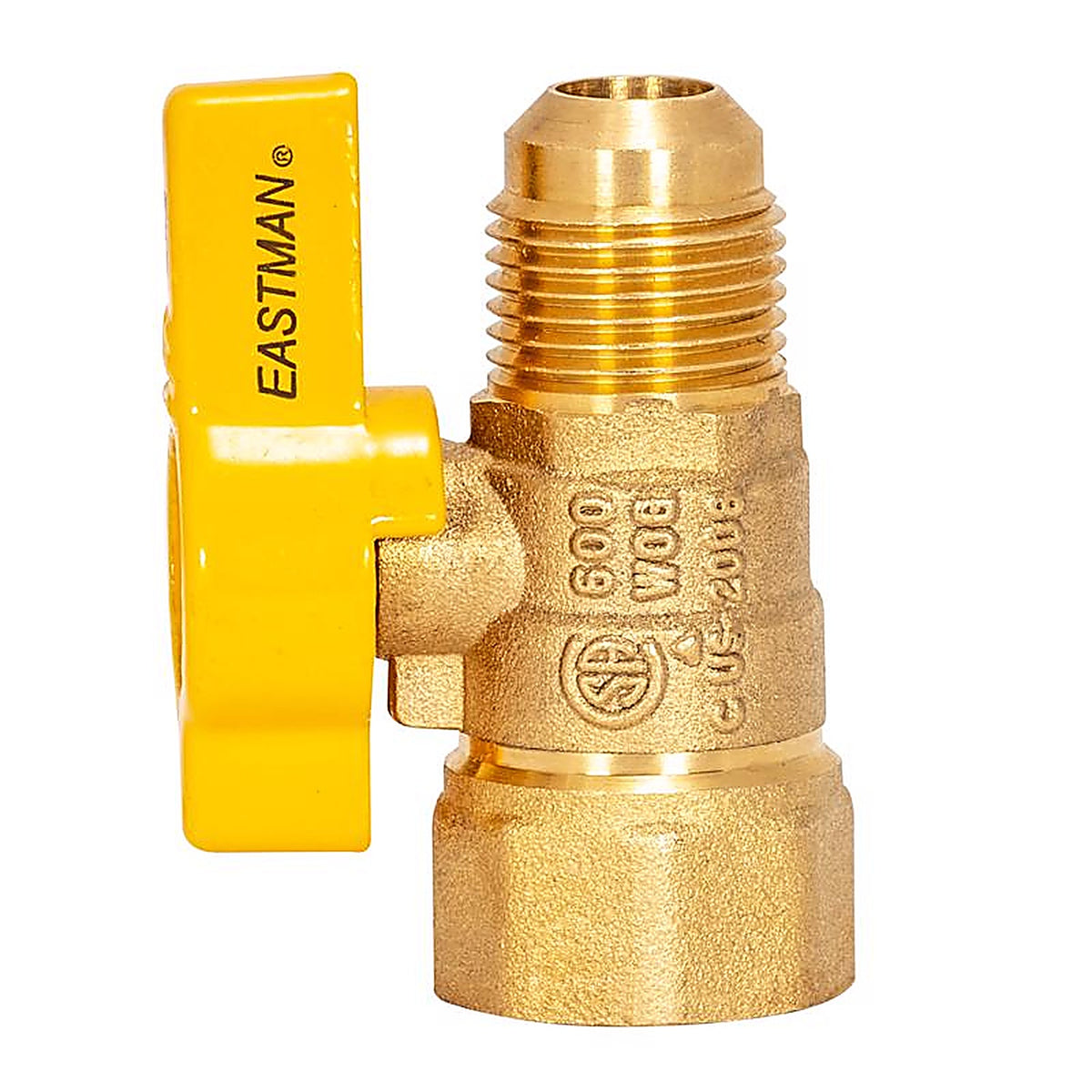 Brasscraft PSSD-41 Magne Flo 1/2 in. Flare x 1/2 in. FIP Brass Gas Valve
