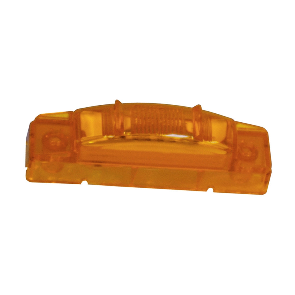 Grote 47463 CLR/MKR Lamp, 3" Center, Yellow, Supernova Led Thin-Line