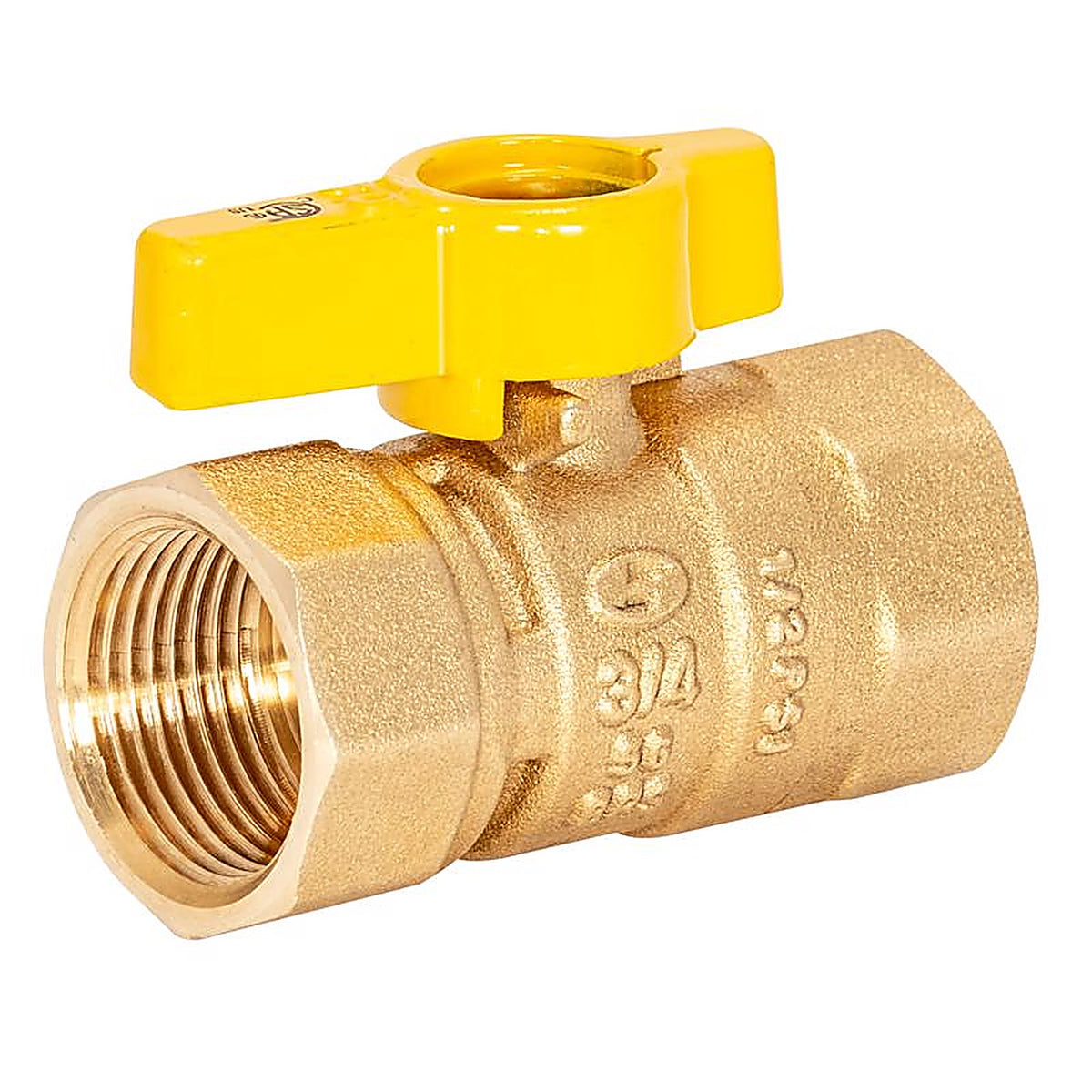 Brasscraft PSBV503-12 3/4 in. Brass FIP Gas Ball Valve