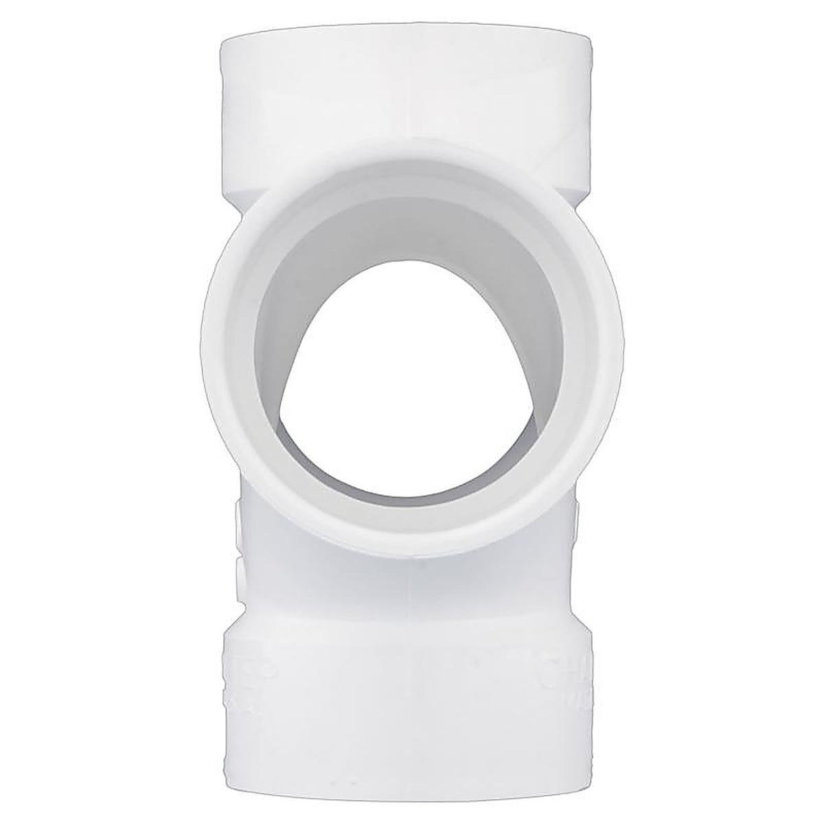 Charlotte Pipe PVC004281000 Schedule 40 3 in. Hub x 3 in. Dia. Hub PVC Sanitary Tee