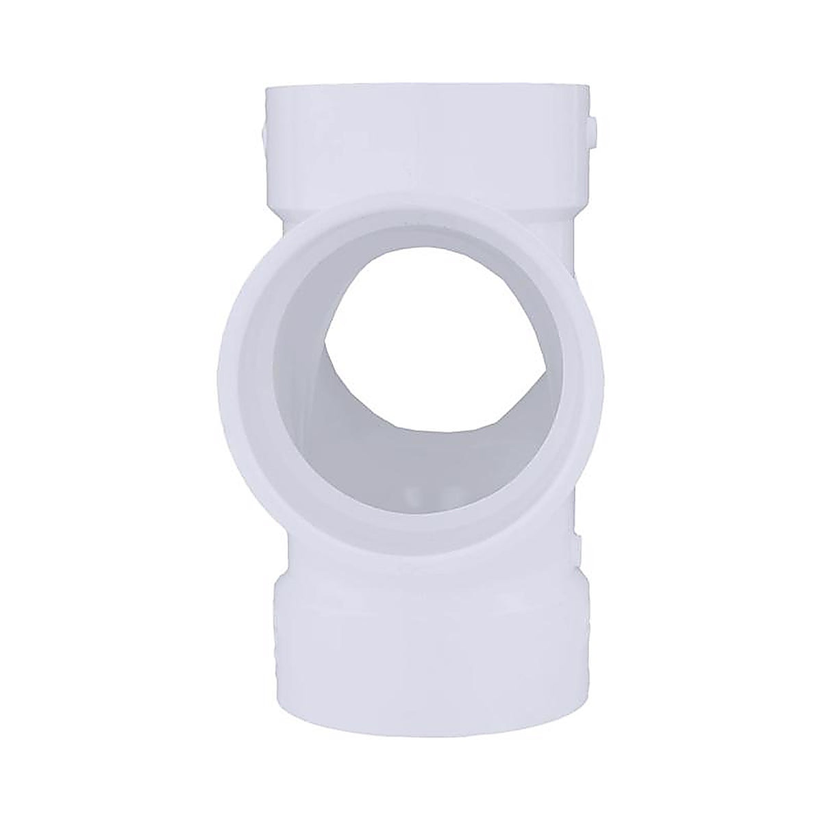 Charlotte Pipe PVC004281200 Schedule 40 4 in. Hub x 4 in. Dia. Hub PVC Sanitary Tee