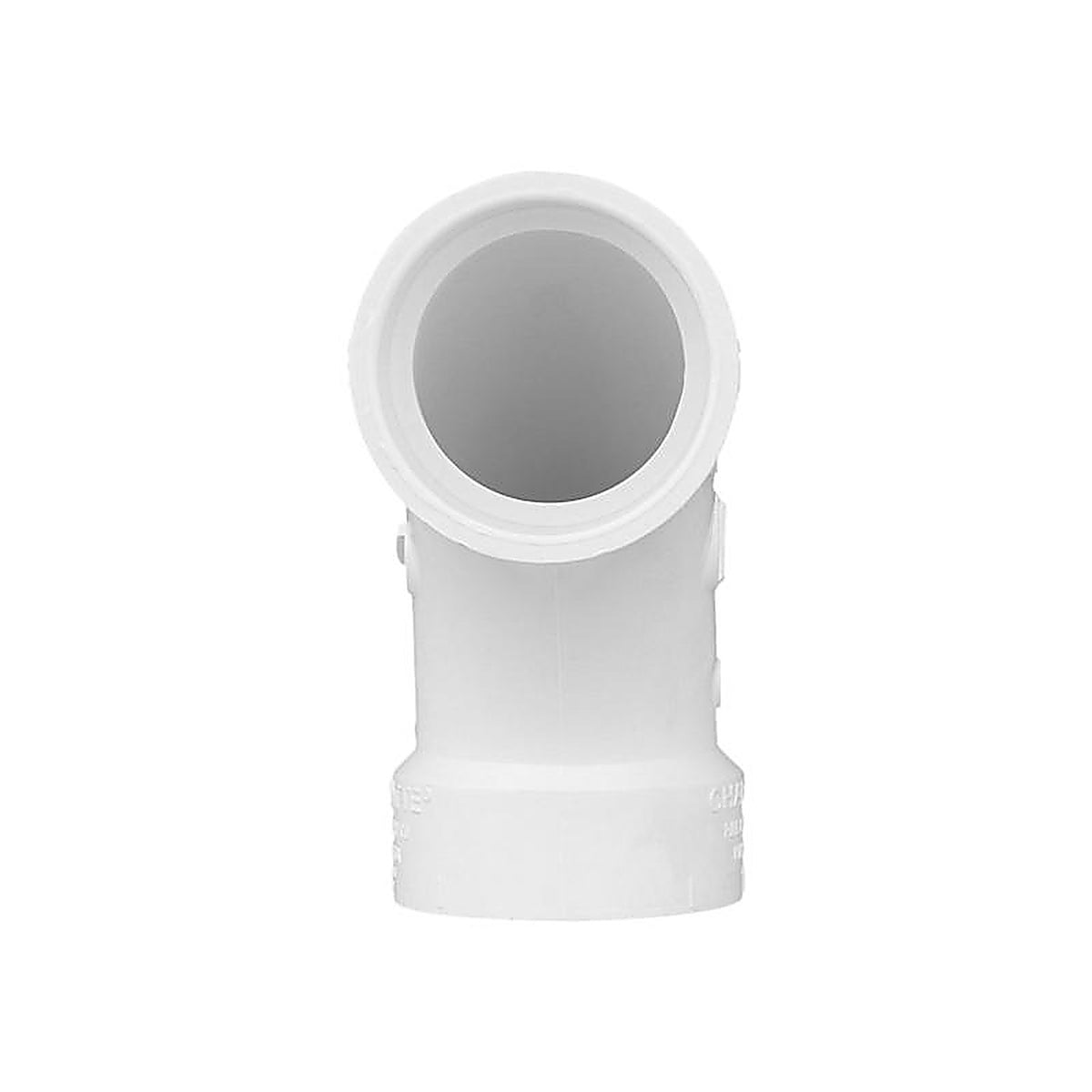 Charlotte Pipe PVC003040600 Schedule 40 1-1/2 in. Hub x 1-1/2 in. Dia. Hub PVC Elbow