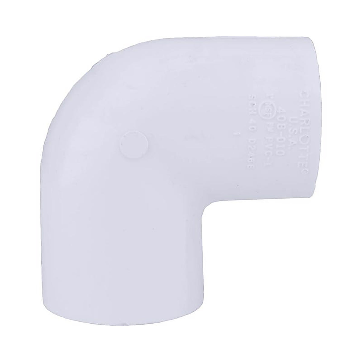 Charlotte Pipe PVC 02302 1200 Schedule 40 1-1/4 in. FPT x 1-1/4 in. Dia. FPT PVC Elbow