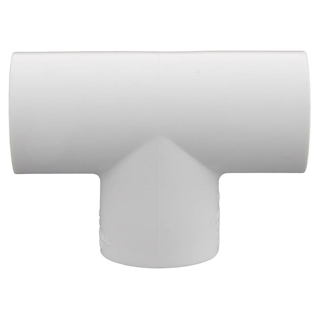 Charlotte Pipe PVC 02401 1000 Schedule 40 1 in. Slip x 1 in. Dia. Slip PVC Tee